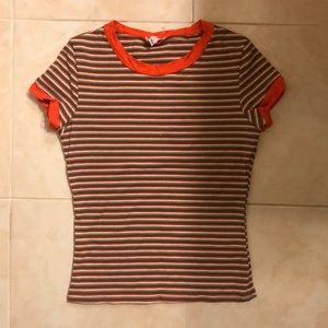 Autumn color, cropped top